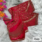 Rani Sabyasachi Handwork Italian Silk Bridal Blouse