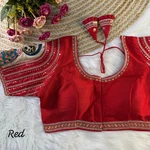 Rani Color 3D Peacock Italian Silk Blouse
